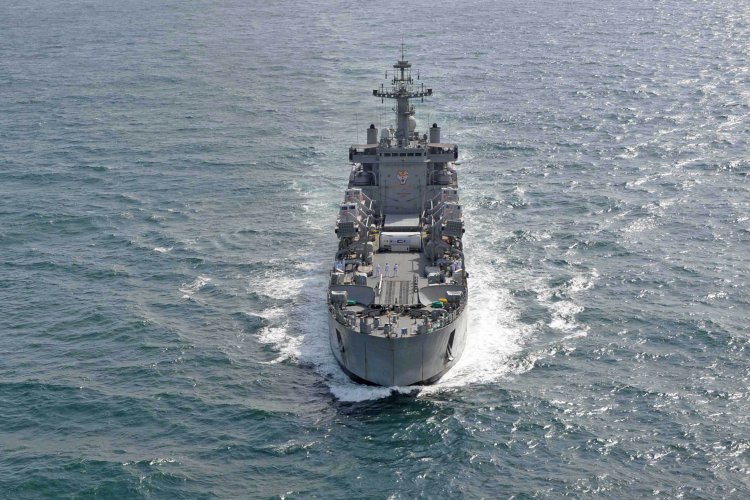 भारतीय नौसेना की 1टीएस की श्रीलंका यात्रा