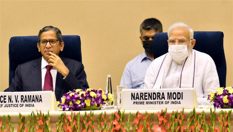 "भारत सरकार भी जुडिशल सिस्टम में टेक्नोलॉजी की संभावनाओं को डिजिटल इंडिया मिशन का एक जरूरी हिस्सा मानती है" - PM