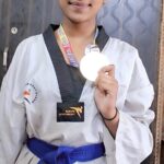 हल्द्वानी में आयोजित ताइक्वांडो प्रतियोगिता में मसूरी की मुस्कान मचल ने जीता स्वर्ण पदक